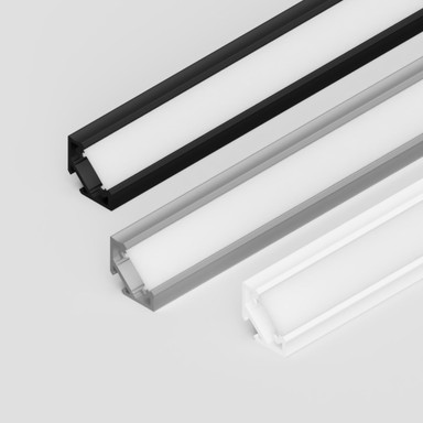 Tagra | SSC17 | Surface Mounted | Standard Corner | Flat | 16.6 x 16.6mm | LED Profile | 2 & 3 Metre - 113113-COLOURS.jpg
