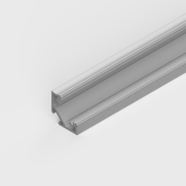 Tagra | SSC17 | Surface Mounted | Standard Corner | Flat | 16.6 x 16.6mm | LED Profile | 2 & 3 Metre - 113113-SIL__54159__89261.png