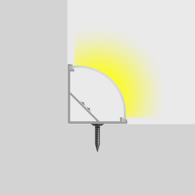 Tagra | SLC30 | Surface Mounted | Large Corner | Domed | 30 x 30mm | LED Profile | 2 & 3 Metre - 3030-PROJECTION2__47949__96009.png