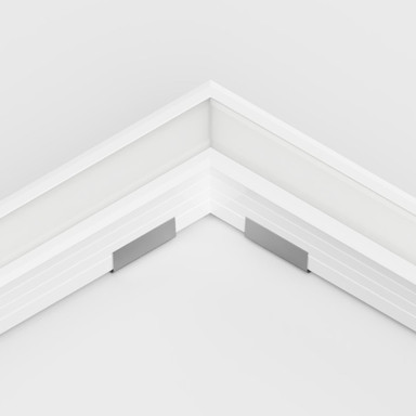 Tagra | RL23 | 90 Degree Angled | LED Profile Connector | White - 2320-90DEG-WHT-FR__43189__84979.jpg