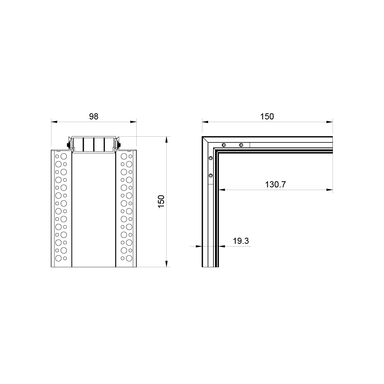 Tagra | PIL50 | Inner Corner | LED Profile Connector | Silver - 9818-IVCC-SET__91117.png
