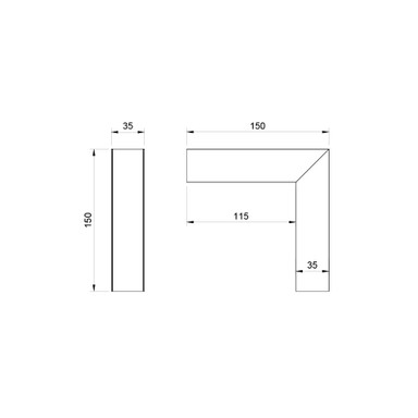 Tagra | SLXL35 | L Outer Corner | LED Profile Connector | Silver - 3535-OLCC__93985.jpg