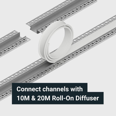 Tagra | PIS24 | 22.2 x 5mm | LED Profile Diffuser | Plastic | 0.9, 2, 3, 10 & 20 Metre - ROLL-ON_DIF-PLSTD_1.jpg