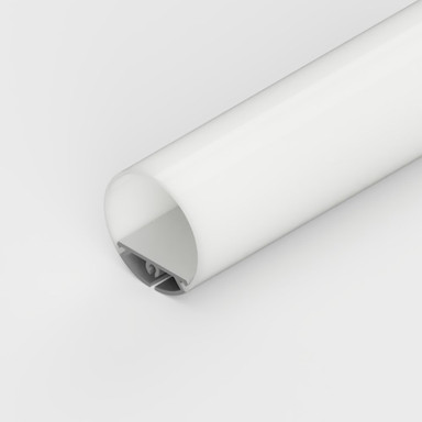 Tagra | T30 | 29.5 x 25mm | LED Profile Diffuser | Plastic | 2 & 3 Metre - 3030CIRC-SC-SIL__71313__38513.jpg