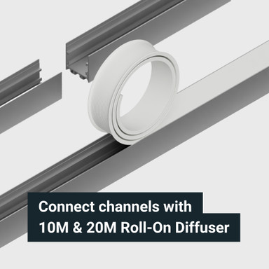 Tagra | SXL35 | 33.9 x 5mm | LED Profile Diffuser | Plastic | 2, 3, 10 & 20 Metre - ROLL-ON_3535-DIFF_1.jpg