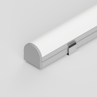 Tagra | SL20 | Domed / Boxed | LED Profile Mounting Brackets | Silver | Pack of 4 - MOUNT-2016-2__37654__71988.png