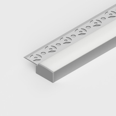 Tagra | PI20 | LED Profile End Caps | Plastic | Silver | Pack of 4 - 4714-ENDCAP-SIL-2__08389__67773.jpg