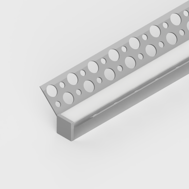 Tagra | PISIC13 | LED Profile End Caps | Plastic | Silver | Pack of 4 - 4425-ENDCAP-SIL-2__06203__61896.png