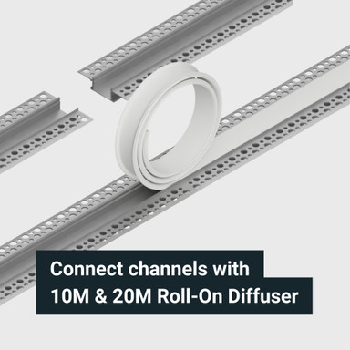 Tagra | PIS24 | 22.2 x 5mm | LED Profile Diffuser | Silicone | 2, 3, 10 & 20 Metre - ROLL-ON_DIF-PLSTD_1.jpg