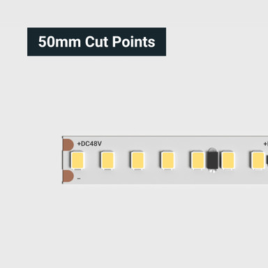 Tagra | Pro LED Strip Light | Long 48 | 160 LEDs/m | 48V | IP20 | 9.3W/m | 30M Reel - LR48-30M-StripLight-CUT.jpg