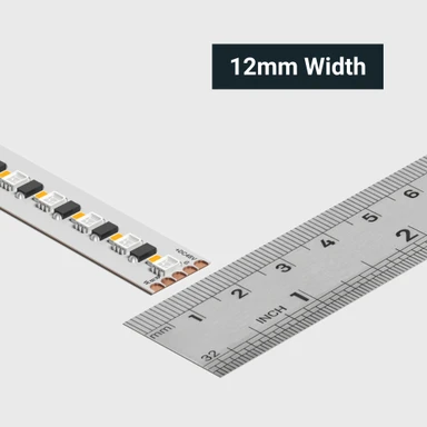 Tagra | Pro LED Strip Light | Long 48 | 240 LEDs/m | 48V | IP20 | 19.2W/m | RGB+W | 15M Reel - LR48-RGBW-StripLight-WIDTH.jpg