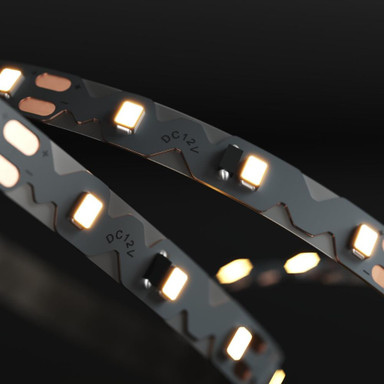 Tagra | Pro LED Strip Light | S Bend | 60 LEDs p/m | 12V | IP20 | 12W/m | 5M Reel - SG12-SB-StripLight-ON.jpg