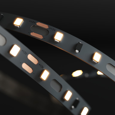 Tagra | Pro LED Strip Light | S Bend | 60 LEDs/m | 12V | IP20 | 7.2W/m | 5M Reel - SG12-MB-StripLight-ON.jpg