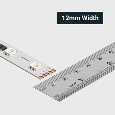 Tagra | Pro LED Strip Light | S Bend | 48 LEDs/m | 24V | IP20 | 12.6W/m | RGB+W | 5M Reel - SG24-MBRGBW-StripLight-WIDTH.jpg
