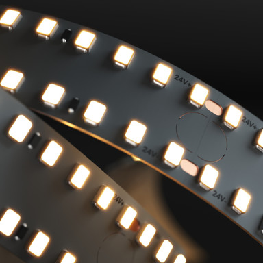 Tagra | Lumen LED Strip Light | Bright 20 | 280 LEDs/m | 24V | IP20 | 22W/m | 5M Reel - DR24-StripLight-ON.jpg