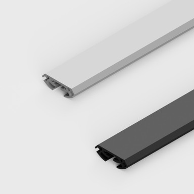 Tagra | T60 | Suspendable | Extra Large | Tubular | 60 x 60mm | LED Profile | 2 & 3 Metre - 6060CIRC-SILBLK.jpg