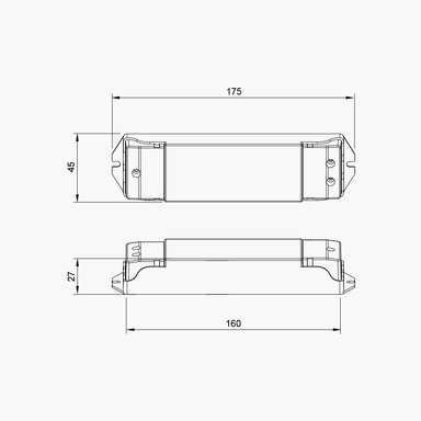 Tagra | 12V | 15W | Constant Voltage | 0-10V Dimming Driver Controller + LED Driver | IP20 - PSCONN-110VPUSHDIM__12105.1710938375.1280.1280__60945.png