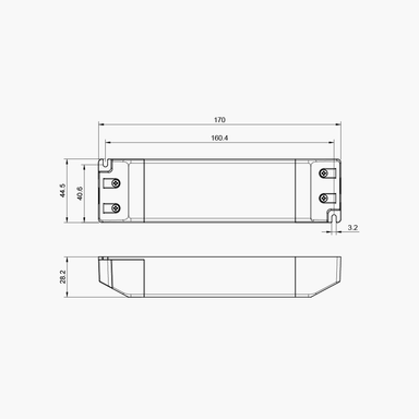Tagra | 24V | 75W | Constant Voltage | 0-10V Dimming Driver Controller + LED Driver | IP20 - TAG75W__68334.png