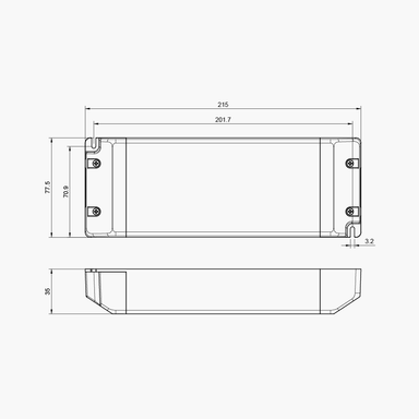 Tagra | 24V | 320W | Constant Voltage | 0-10V Dimming Driver Controller + LED Driver | IP20 - TAG320W__32083.png