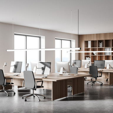 Tagra | LED Linear Luminaire | 300° | 40mm Circular | Suspendable | 24V | IP20 | 0.5-3M - 4040TL_Office__59264.jpg