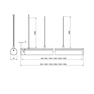 Tagra | LED Linear Luminaire | 300° | 40mm Circular | Suspendable | 24V | IP20 | 0.5-3M - 4040TL__24955.png