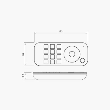 Tagra | RF 2.4GHz | LED Remote | 1 Zones | CCT - TAG-CCT-1Z4S.jpg
