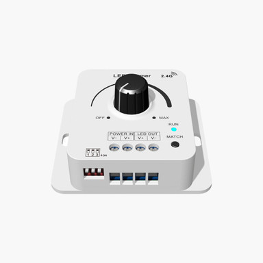 Tagra | RF 2.4GHz | 12-48V | Rotary | LED Dimmer | 1 Channel | 8.5A | Single Colour - TAG-8ADIM (2).jpg