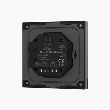 Tagra | 0/1-10V | Mains Powered 100-240V | LED Wall Plate | Single Colour | 1 Zone - TAG-RP-1CH-0-10V-B (2).jpg
