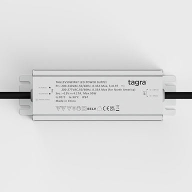 Tagra | 12V | 50W | Constant Voltage | Non-Dimmable LED Driver | IP67 - TAG12V50WIP67_LED Driver_2.png