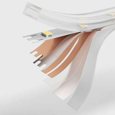 Tagra | Economy LED Strip Light | 60 LEDs p/m | 24V | IP65 | 4.8W/m | 5 & 50M Reels  - ES24-60-IP-StripLight-EXPLODE.jpg