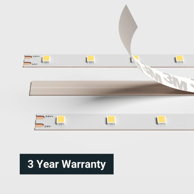Tagra | Economy LED Strip Light | 60 LEDs p/m | 24V | IP20 | 4.8W/m | 5 & 50M Reels  - ES24-60-StripLight-BACK.jpg
