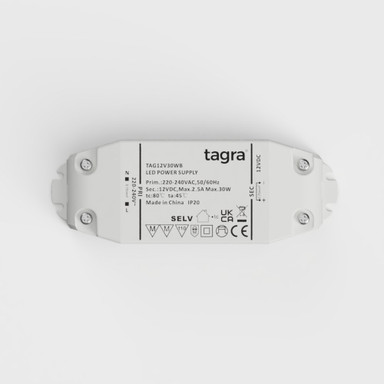 Tagra | 12V | 30W | Constant Voltage | Non-Dimmable LED Driver | IP20 - TAG12V30WB_LED Driver_2.jpg