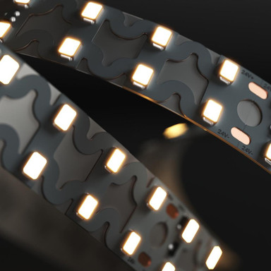 Tagra | Pro LED Strip Light | S Bend 15 | 160 LEDs p/m | 24V | IP20 | 19.2W/m | 5M Reel - DR24-SB-StripLight-ON.jpg