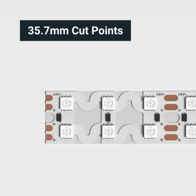Tagra | Pro LED Strip Light | S Bend 15 | 168 LEDs p/m | 24V | IP20 | 22W/m | RGB | 5M Reel - DR24-SBRGB-StripLight-CUT.jpg