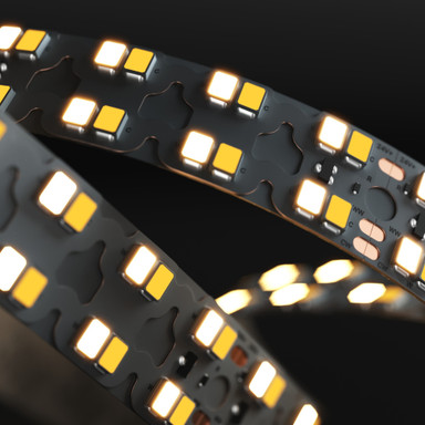 Tagra | Pro LED Strip Light | S Bend 15 | 320 LEDs p/m | 24V | IP20 | 38.4W/m | 2700-6500K | 4M Reel - DR24-SB276K-StripLight-ON.jpg