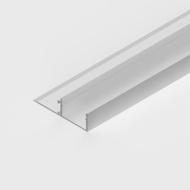 Tagra | TIL20 | Tile In | Large | 20.4 x 14.5mm | LED Profile | Silver Channel | Semi Clear Diffuser | 2 Metre - 2114-SIL.jpg