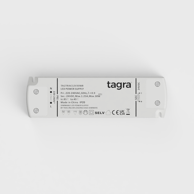 Tagra | 12V | 30W | Constant Voltage | TRIAC Dimmable LED Driver | IP20 - TAGTRIAC12V30WB_LED Driver_2.png