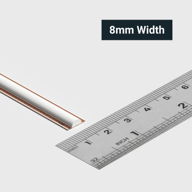 Tagra | Pro COB LED Strip Light | Cut Anywhere | 320 LEDs/m | 24V | IP20 | 11.2W/m | 5 & 50M Reels - PC24-FC-StripLight-WIDTH.jpg