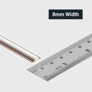 Tagra | Pro LED Strip Light | Pro COB | Cut Anywhere | 320 LEDs/m | 24V | IP20 | 11.2W/m | 5 & 50M Reels - PC24-FC-StripLight-WIDTH.jpg