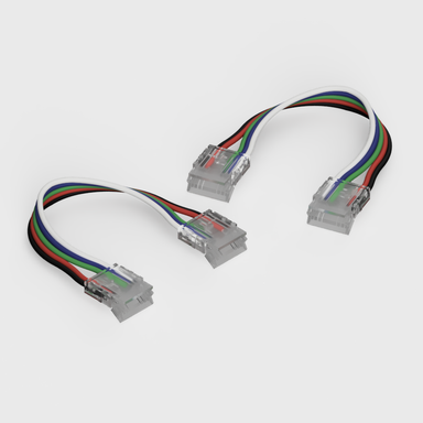 Tagra | LED Strip Solderless Connector | RGB+W | 12mm | Corner Connector | IP20 | Pack of 2 - CONSOL-RGBW-COB-12MM-CC_Pack.png