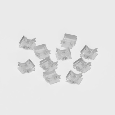 Tagra | LED Strip Solderless Connector | RGB+W | COB | 12mm | Tape to Tape | IP20 | Pack of 10 - CONSOL-RGBW-COB-12MM-TT_Pack.jpg