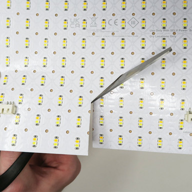 Tagra | LED Light Sheet Kit | 24V | IP20 | 15W | CCT Tunable White 2700 - 6500k | Pack of 4 - LS24-CCT-CUTTING.jpg