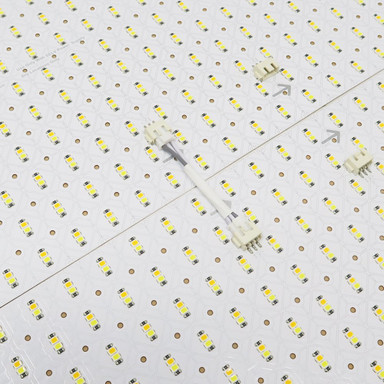 Tagra | LED Light Sheet Kit | 24V | IP20 | 15W | CCT Tunable White 2700 - 6500k | Pack of 4 - LS24-CCT-S CABLE OFF.jpg