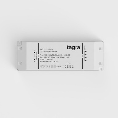 Tagra | 12V | 216W | Constant Voltage | Non-Dimmable LED Driver | IP20 - TAG12V216WB_LED Driver_2.jpg