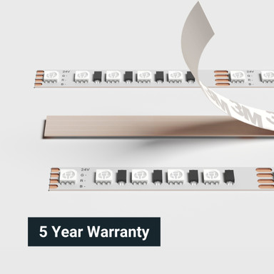 Tagra | Pro LED Strip Light | 120 LEDs/m | 24V | IP20 | 11W/m | RGB | 5 & 50M Reels - TA24-RGB-120-StripLight-BACK.jpg
