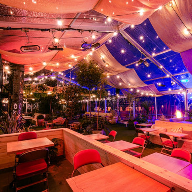 Tagra | Core Series | Connectable LED Festoon Kit | Black | 750mm Spacing | IP44 - Festoon_Indoor Canopy.jpg