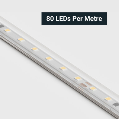 Tagra | High Definition LED Strip Light | 80 LEDs p/m | 24V | IP67 | 7.2W/m | 5M Reel - AS24-80-IP-StripLight-CLOSE.jpg