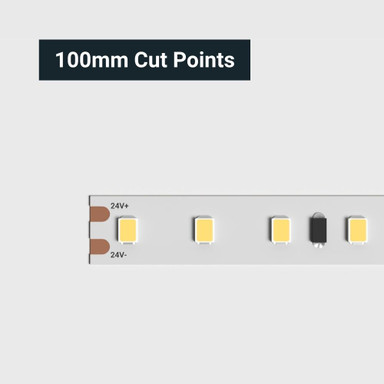 Tagra | High Efficiency LED Strip Light |  90 LEDs p/m | 24V | IP20 | 4.8W/m | 5M Reel - PH24-90-StripLight-CUT.jpg