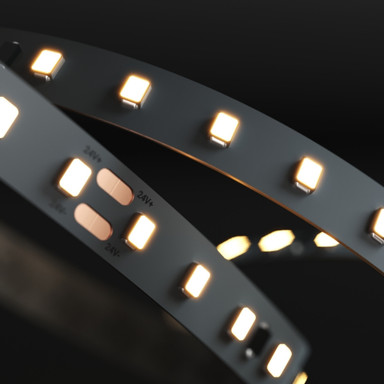 Tagra | High Efficiency LED Strip Light |  90 LEDs p/m | 24V | IP20 | 4.8W/m | 5M Reel - PH24-90-StripLight-ON.jpg