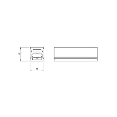 Tagra | Pro LED Neon Flex | Dual 16 | 16x16mm | RGB | 24V | IP67 | 15.4Wp/m | 5M Kit - NEONDUAL1616.jpg